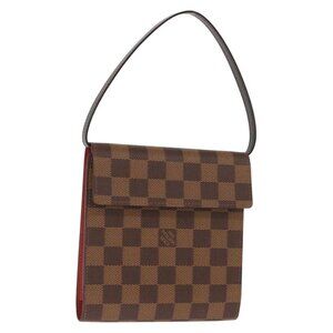 LOUIS VUITTON Damier Ebene CD Holder Pouch